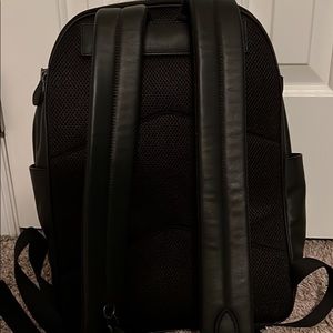 Coach Graham BP Leather Black Backpack